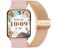 Išmanusis laikrodis UNISEX GRAVITY GT17-1 - AMOLED, DODATKOWY PASEK (sg038a)