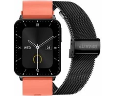 Išmanusis laikrodis UNISEX GRAVITY GT17-10 - AMOLED, DODATKOWY PASEK (sg038j)