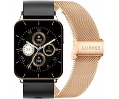Išmanusis laikrodis UNISEX GRAVITY GT17-5 - AMOLED, DODATKOWY PASEK (sg038e)