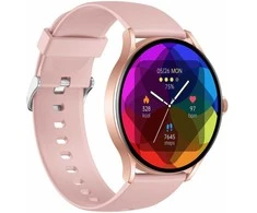 Išmanusis laikrodis UNISEX GRAVITY GT2-1 PRO - AMOLED, WŁASNE TARCZE (sg040a)