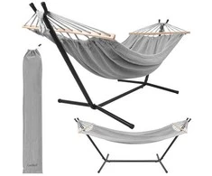 Iso Trade Garden hammock 200x150cm Gardlov with frame 27293