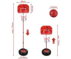 Iso Trade Basketball basket 170cm