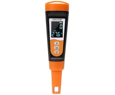 Ivy Aqua P3 Profesionālā sērija 3-in-1 ūdens un šķidrumu testers TDS / EC temperatūras krāsu LCD juodas