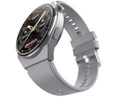 iWear HW23 Max Alumīnija Inteliģentais Sporta BT Zvanu Viedpulkstenis 1.52'' IPS Sirdsdarbības / Skābekļa Sudrabs