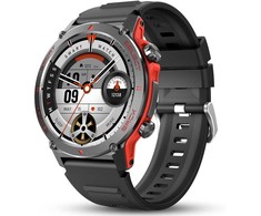 iWear Z136 Cinks Sport BT Zvanu Gudrā Pulksteņa 1.43'' Amoled Displejs Sirdsdarbības un Skābekļa Monitoru Melns
