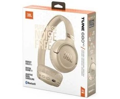 JBL Tune 680NC belaidės ausinės – rusvai gelsvas