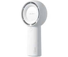 Mini dmuchawa Jisulife Handheld Fan Life5 Plus 4000 mAh przenośny wiatraczek wentylator USB - balta
