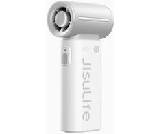 Jisulife Handheld Fan Life9 5000mAh Portable Mini Blower USB Fan - Gray