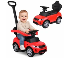 Jokomisiada 2-in-1 Range Rover Ride-On for Children with Sounds ZA6171