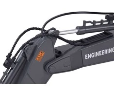 Jokomisiada 3-in-1 Remote-Controlled Excavator – Construction Vehicle with Interchangeable Attachments RC0752