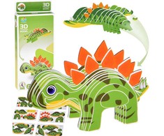 Dėlionė Jokomisiada 3D Puzzle Cardboard Model – Stegosaurus Dinosaur DIY Make It Yourself ZA5810