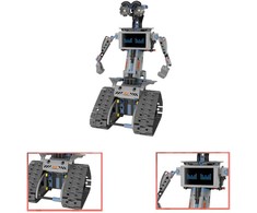 Jokomisiada 5-in-1 Remote Controlled Building Blocks - Build ROBOTS and Bring Them to Life! RC0742