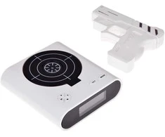 Jokomisiada Alarm clock with a gun with a shield game ZA2486