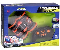 Jokomisiada Amphibious Car 2-in-1 Stunt R/C Remote Controlled – Drives, Floats, Lights Up RC0735