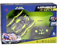 Jokomisiada Amphibious Car 2-in-1 Stunt R/C Remote Controlled – Drives, Floats, Lights Up RC0735