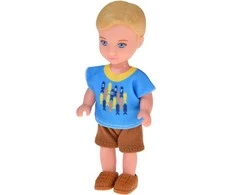 Jokomisiada Anlily Large set DOLL FAMILY Kitchen and furniture + school and work ZA5699