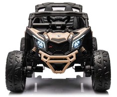 Akumuliatorinis keturratis vaikams Jokomisiada Buggy 4x4, 800W, PA0299 BE | spalva: smėlio/juoda