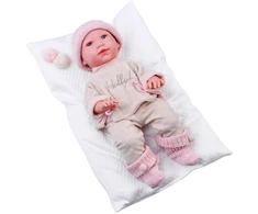 Jokomisiada BABY DOLL 48 cm Interactive Cries Babbles Scented + Blanket ZA6577