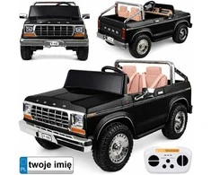 Jokomisiada Baterija-Powered Car Two-Seater Classic Ford Bronco Pickup Truck PA0338