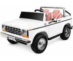 Jokomisiada Baterija-Powered Car Two-Seater Classic Ford Bronco Pickup Truck PA0338