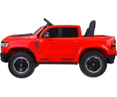 Jokomisiada Baterija-powered electric car RAM pickup for children 4x4 + remote control PA0322
