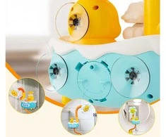 Jokomisiada Bath Shower Toy for Kids – Cute Flower &amp; Duck ZA5928