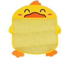 Jokomisiada Bath toy net organizer container yellow duck ZA5927