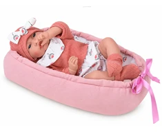 Jokomisiada BOBAS minkšta guminė lėlė – 12 garso funkcijų 45cm + nešynė ZA6436