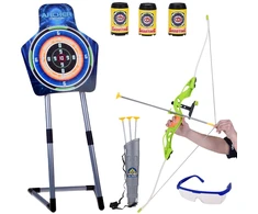 Jokomisiada Bow, Arrows and Shield - Large Archer Set - 2 Play Options SP0868