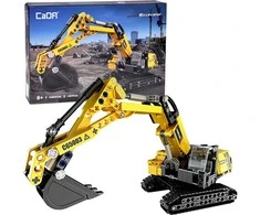 Jokomisiada CaDA Technical construction blocks EXCAVATOR movable element 467pcs ZA4630