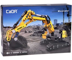 Jokomisiada CaDA Technical construction blocks EXCAVATOR movable element 467pcs ZA4630