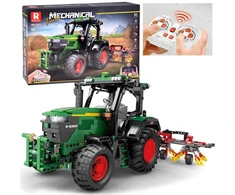 Jokomisiada Construction blocks - Remote-controlled TRACTOR with harrows 1664 pieces ZA5798
