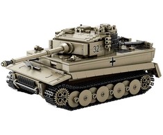 Jokomisiada Construction blocks tank TIGER I World of Tanks 1140ele 1:28 ZA5807