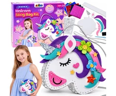 Jokomisiada „Pasidaryk pats“ krepšelio gamybos rinkinys UNICORN kūrybinis veltinio krepšelis ZA6263