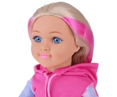Jokomisiada Large sports doll 48cm in a tracksuit + built-in melody and soft body ZA5844