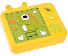 Dėlionė Jokomisiada Double-Sided Sensory Puzzle DINOSAUR Maze Sliding Puzzle ZA6425