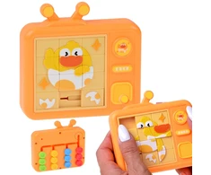 Dėlionė Jokomisiada Double-Sided Sensory Puzzle CHICK Maze Sliding Puzzle ZA6425