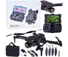 Jokomisiada Drone with camera and screen, remote controlled, foldable, photos and videos RC0768