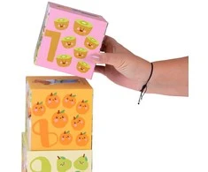 Dėlionė Jokomisiada Educational cube puzzle for children - creative puzzle 10 pieces ZA5868