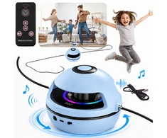 Jokomisiada Electric Interactive Jump Rope with Music, Remote Control and Counter SP0888