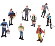 Jokomisiada FARM FIGURES 8 pcs. - set of your own farmers HOP HOP HOP! ZA6427