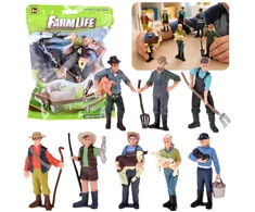Jokomisiada FARM FIGURES 8 pcs. - set of your own farmers HOP HOP HOP! ZA6427