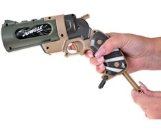 Jokomisiada Foam Dart Pistol + Cans Shooting Set for Kids ZA5981