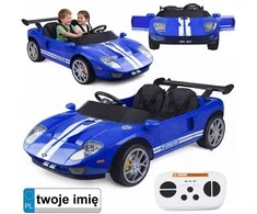 Jokomisiada Ford GT 4-engine battery-powered children's car with remote control for 2 people PA0337