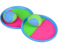Jokomisiada Game paddles, Velcro discs, Catch Ball, 2 x ball SP0747