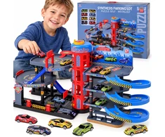 Jokomisiada Huge PARKING GARAGE - elevator, ramps, exits, movable elements + springs ZA6199