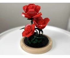 Jokomisiada Illuminated ROSE under the dome - flowers, 219 pieces ZA5901