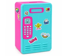 Jokomisiada Interactive Locker Money Box Password Safe Music Maths Game ZA6355