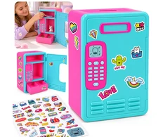 Jokomisiada Interactive Locker Money Box Password Safe Music Maths Game ZA6355