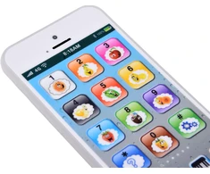 Jokomisiada Interactive Toy Išmanusis telefonas for Children 8 Modes Lights Sounds USB ZA6421